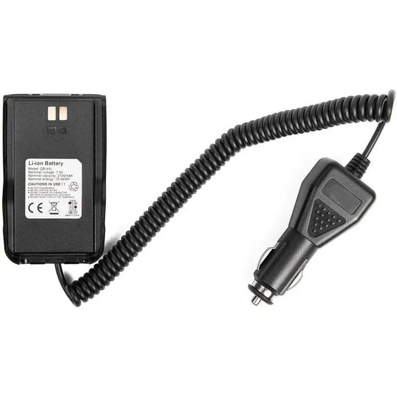 AnyTone Car Charger Battery Eliminator for AT-D878UV Plus/D878UV/D878S/D868UV Two Way Radio High Quality