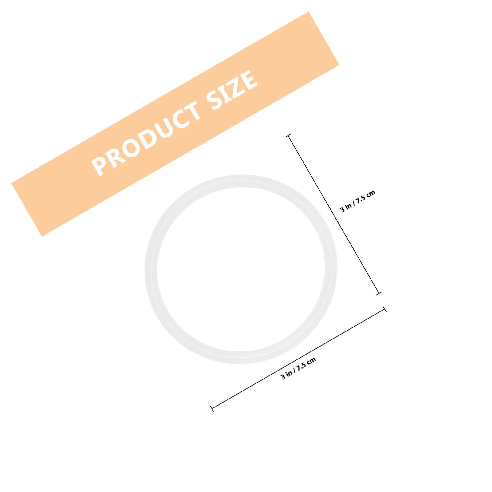 3pcs Insulated Cup Sealing Rings Food-Grade Silicone Leakproof Jar Gaskets Freezer Safe Reusable Canister Seals For Kitchen