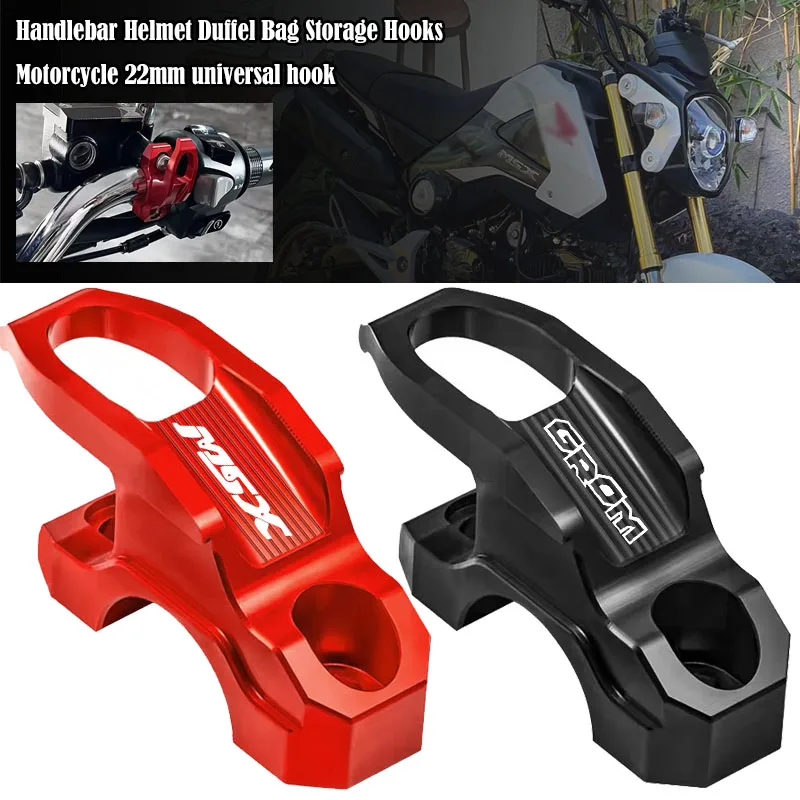 

For GROM MSX 125 MSX125 MSX125I MAX 125I CNC Motorcycle Accessories Helmet Hook Luggage Bag Hook Holder Hanger