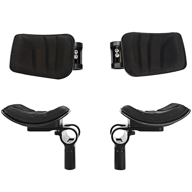 AS98-Bike TT المقود وسادة الدراجة استبدال حماية منصات دراجة اكسسوارات الدراجات الكوع الراحة Aerobars بار منصات #2