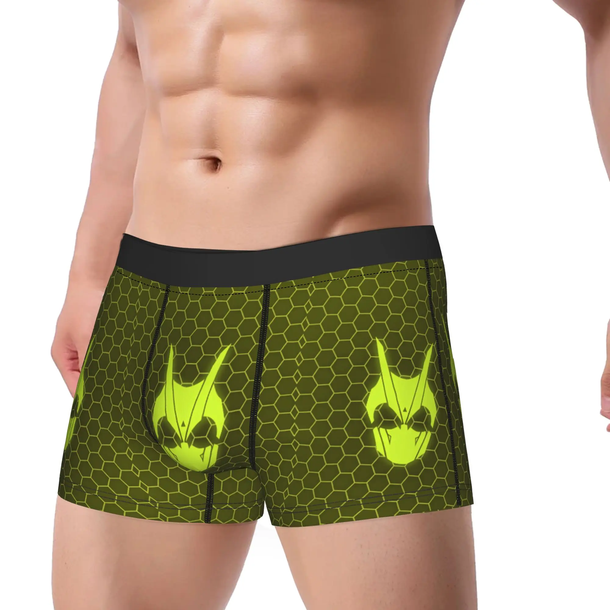 Kamen Riders Shorts Briefs  Underwear Quality Men's Sexy Soft Trunk Pattern Oversize Panties