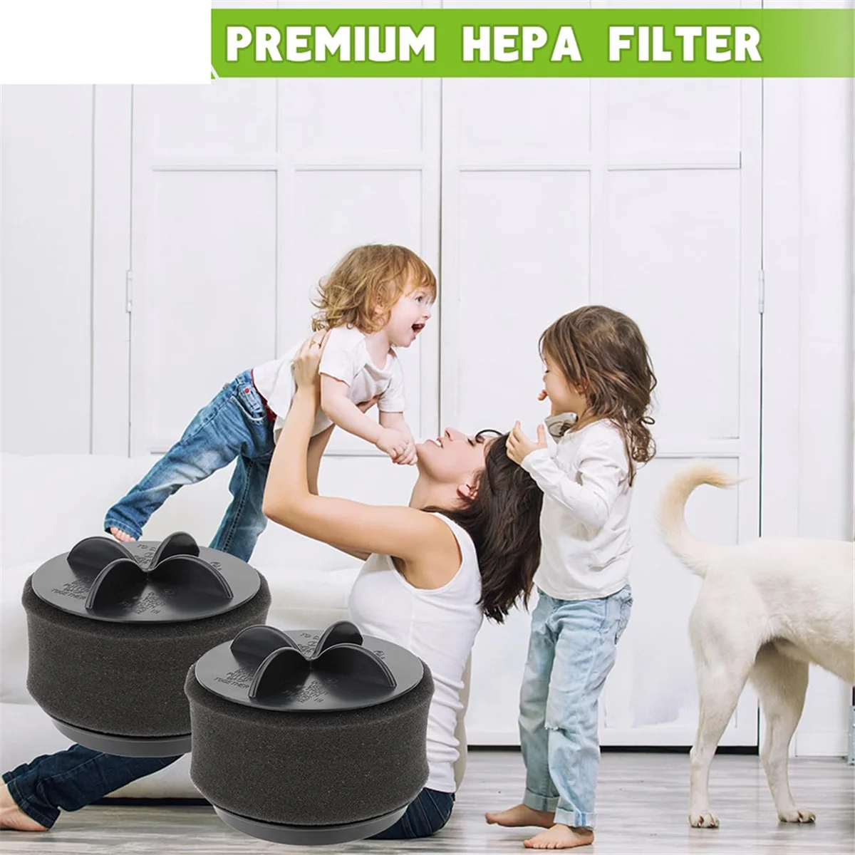 Replacement Filter for Bissell Style 10, for Bissell Powerforce Filter Style 9 & 12 Vacuum Cleaner_A66K