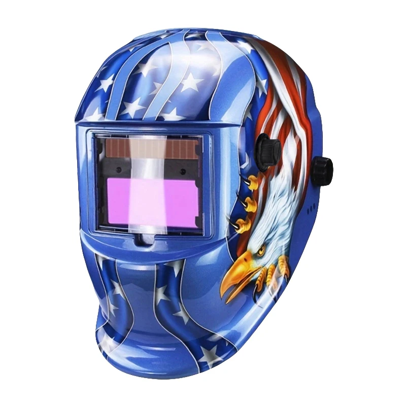 New Solar LI battery automatic darkening TIG MIG MMA MAG KR KC electric True Color welding mask/welder cap for welding machine