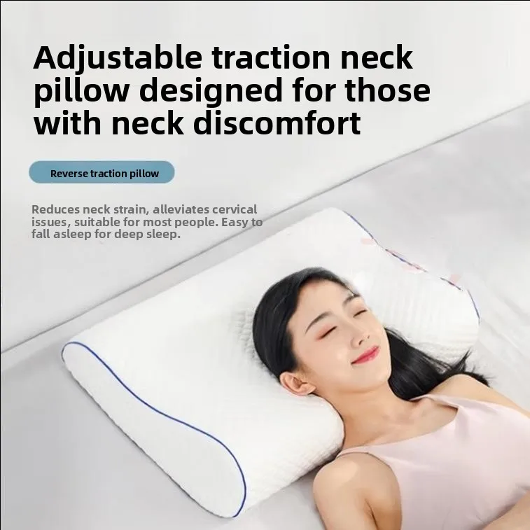 oreiller-en-mousse-a-memoire-de-forme-space-soutien-cervical-sommeil-profond-respirant-60x40x10-a-recuperation-lente-double-usage-souple-ferme-pour-le-bureau