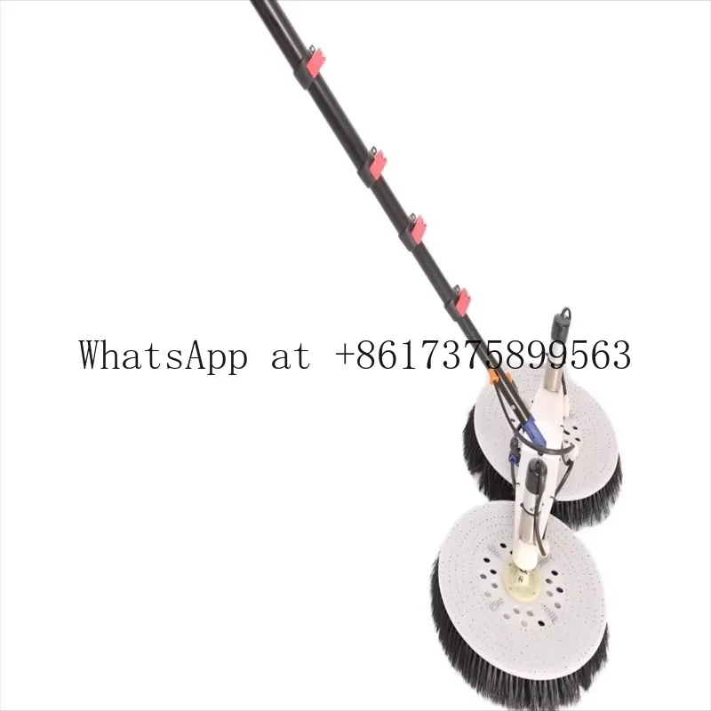 

Solar Panel Cleaning Robot with Double Brushes, Automatic Solar Cleaner Equipment