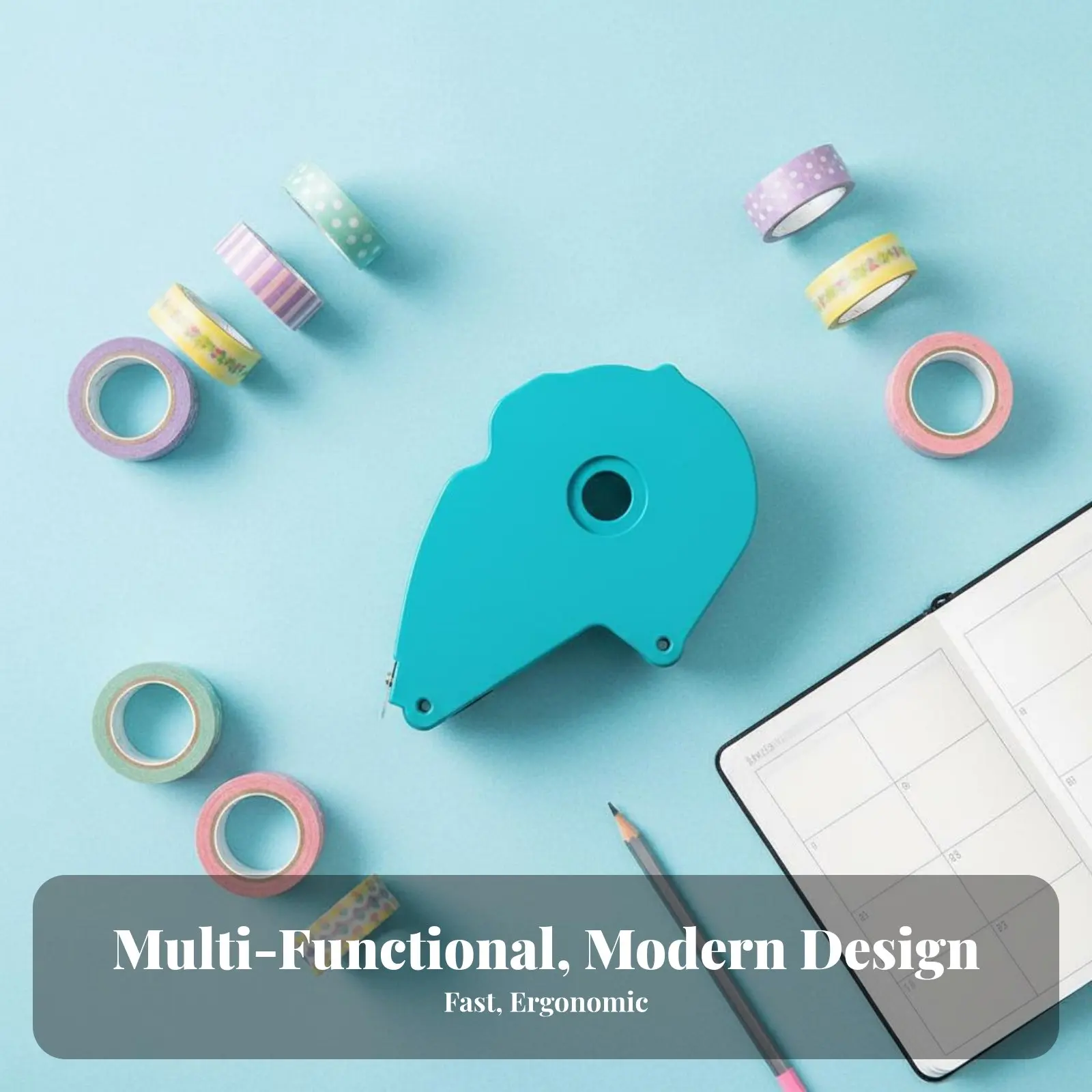 

Masking Tape Applicator Portable Masking Tape Dispenser Precise Application Improves Work Productivity for Painters