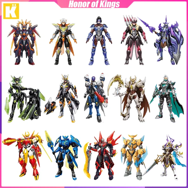 

Keeppley Building Blocks Honor of Kings Series Group Type Game Sun Shangxiang Hou Yi Sun Ce Bai Qi Model Birthday Toys Gifts
