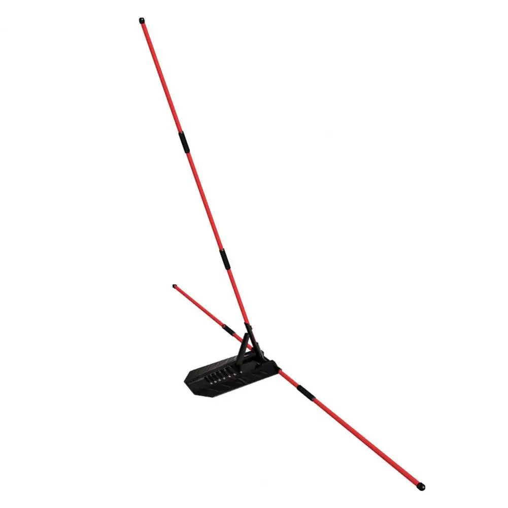 Golf Swing Plane Trainer Adjustable Swing Angle Tool Golf Alignment Stick Holder Adjustable Angle Mount Easy Install for Golfers