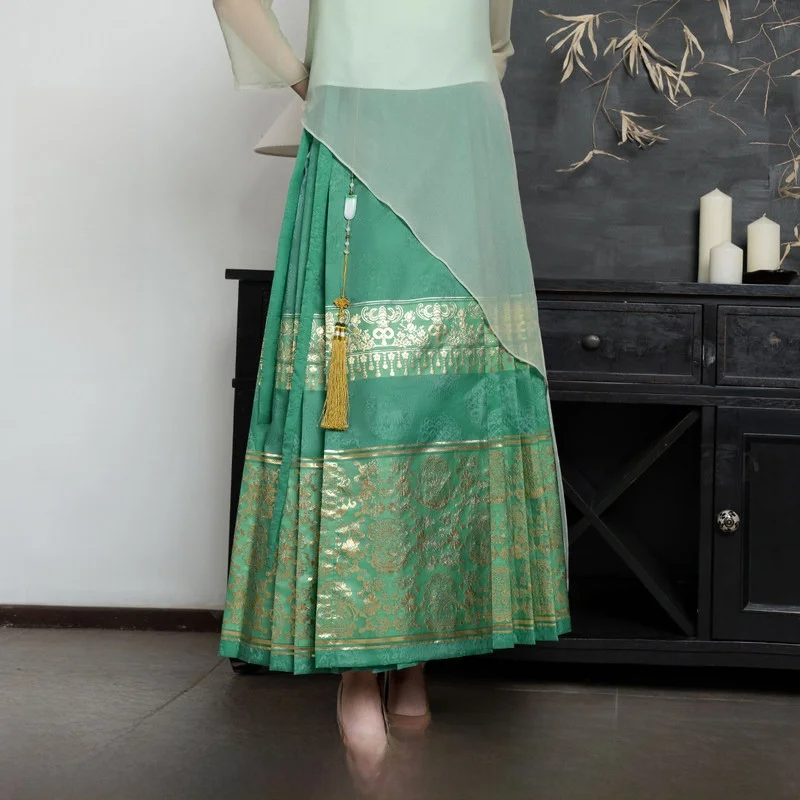 

Новая женская юбка-полусолнце Faion Week, разноцветная, весенне-летняя, улучшенная модель, бренд Ma Face Quan, другое полиэфирное волокно