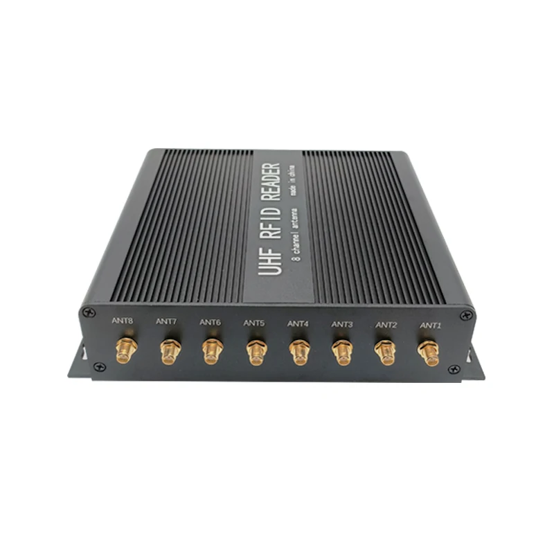 25m Long Range Impinj E710 Chip UHF RFID 8Port Reader With RS232 RS485 TCP/IP for Warehouse Management