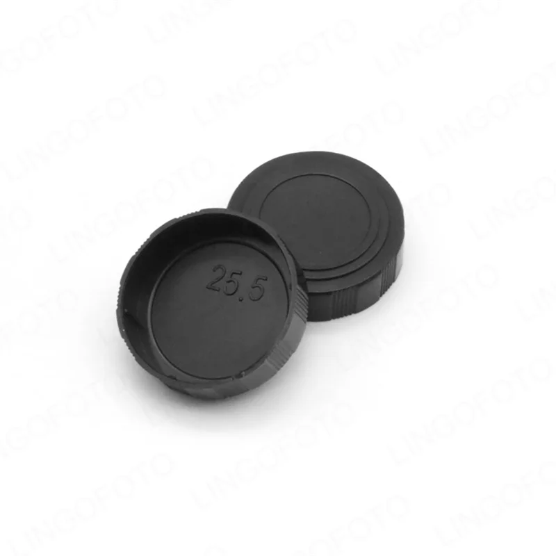 Anti-dust Lens Cap (a pair) Cover For DSLR Lens Spotting Scopes Telescope Binocular Rear Cap Plastic Camera Accessories