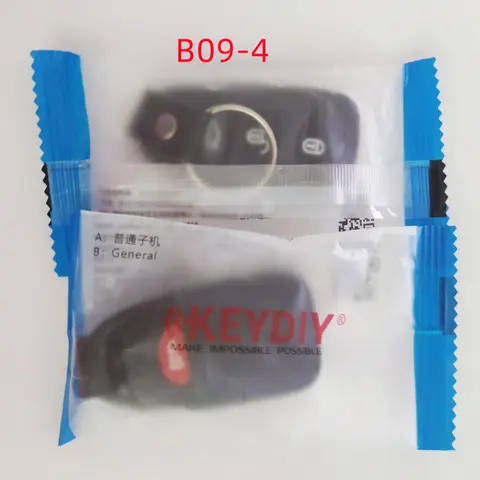 2 개/몫 KEYDIY B09-4 B09-3 3/4 버튼 원격 키 B09 B09-3 B09-4 B09-3+1 KD900 Kd-x2 KD 미니 용 B 시리즈 원격 제어