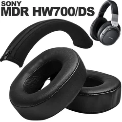 Earpads Compatible for SONY MDR HW700/HW700DS Protein leather Memory foam Ear Pads Cushions Replacement