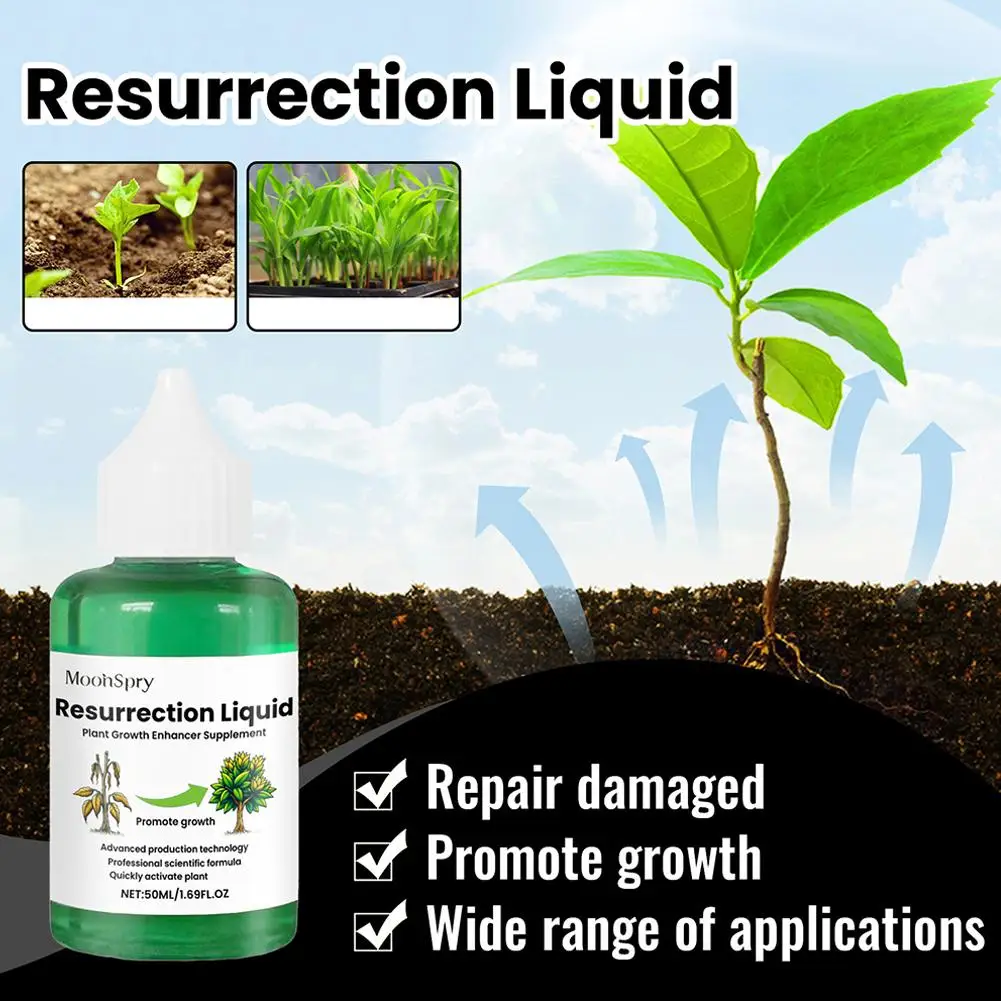 50ML Plant Flower Activation Liquid Rooting Hormone for Cuttings Solution Plant Growth Enhancer Supplement