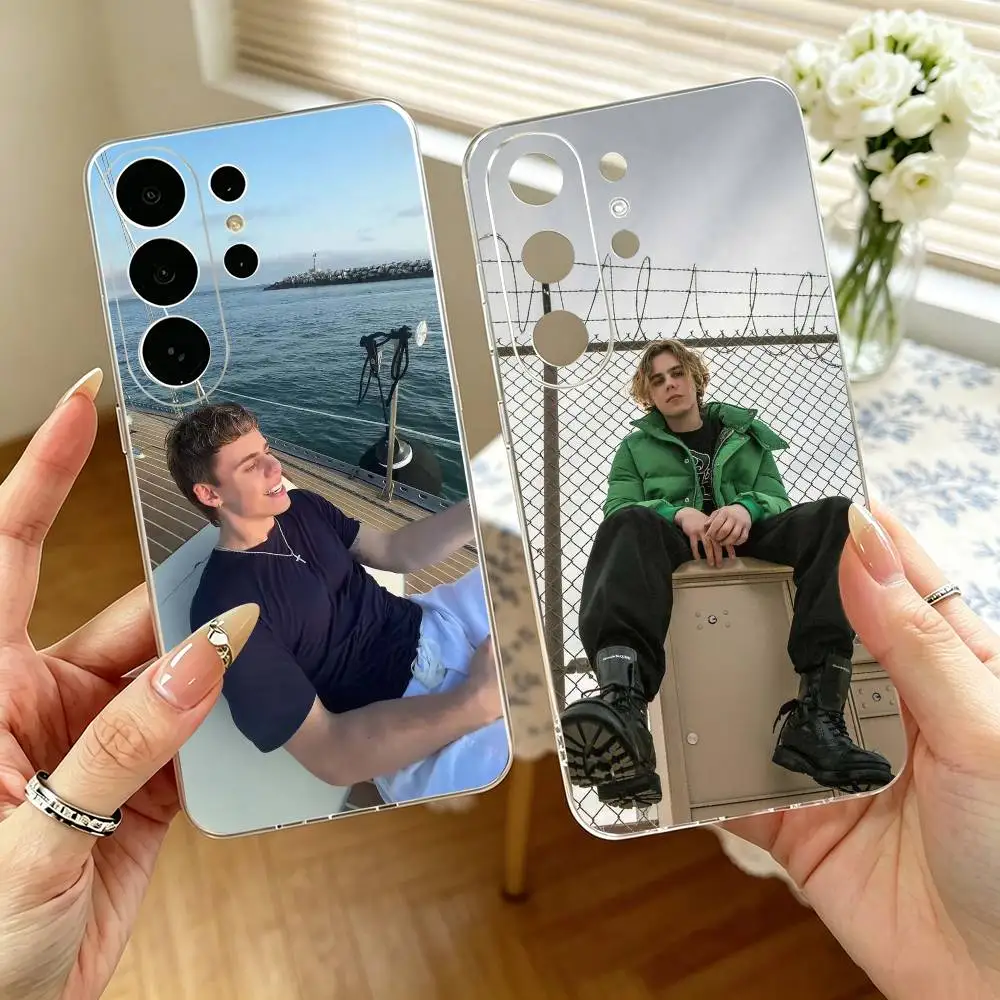 SINGER The Kid Laroi  Phone Case For Samsung S25,S24,S21,S22,S23,S30,Ultra,S20,Plus,Fe Transparent Cover
