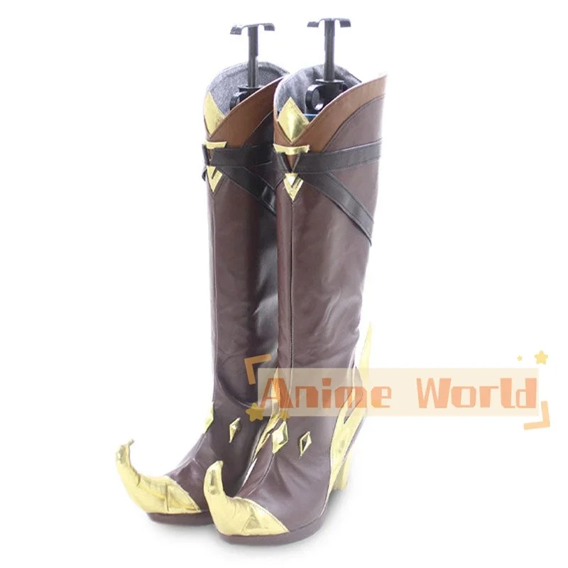 أحذية Genshin Impact The Eremites Eremite Galehunter أحذية كوسبلاي أحذية كرنفال الهالوين مصنوعة حسب الطلب