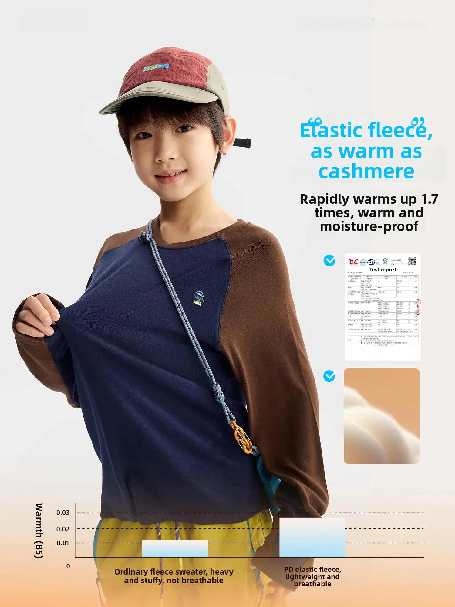 Casual Base Layer T-Shirt Children's Inner Wear Color Block Top for Boys And Girls Purrfect Diary Brand Parent-Child Outfit