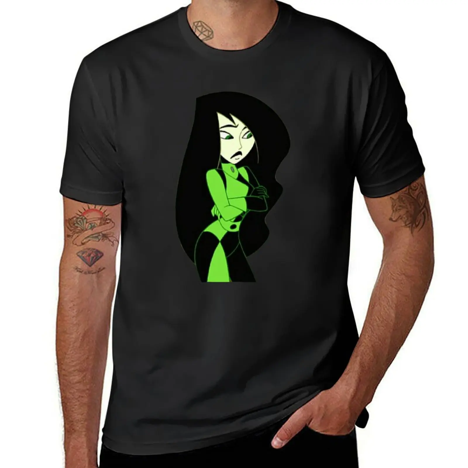 Sad Shego 39 T-Shirt customs design your own aesthetic clothes t shirts for men cotton