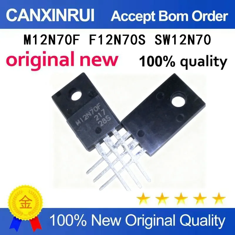 (5-100 Pieces)M12N70F F12N70S SW12N70 12A 700V liquid crystal field-effect transistor