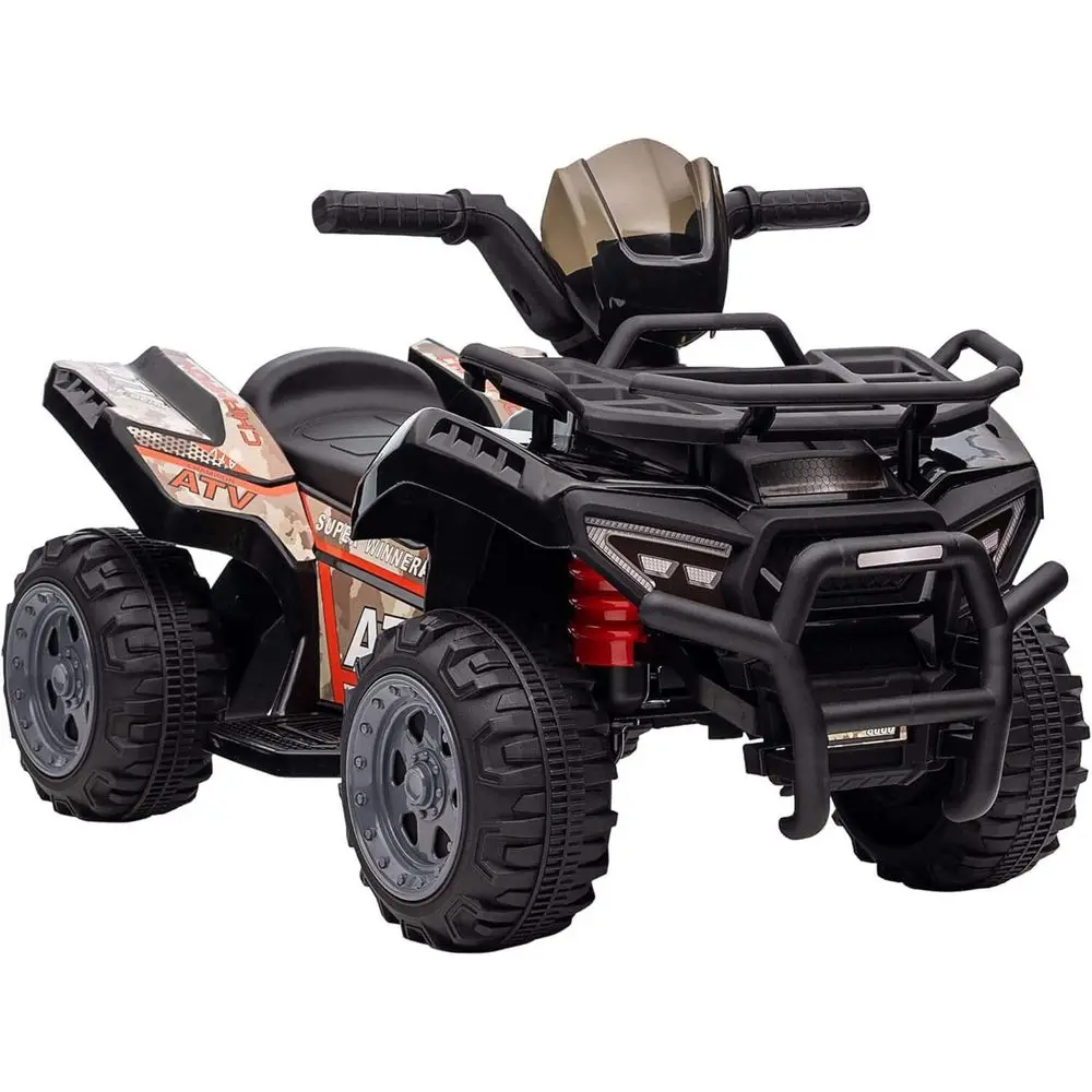 

Children's Electric Quad Bike, 6V Battery Operated, Suitable for 18-36 Months, Black