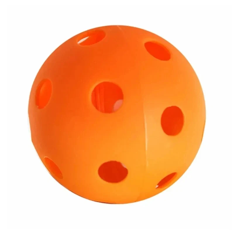 Raquete de Pickleball Indoor com 26 Furos, Bola Plástica Oca com Fluxo de Ar