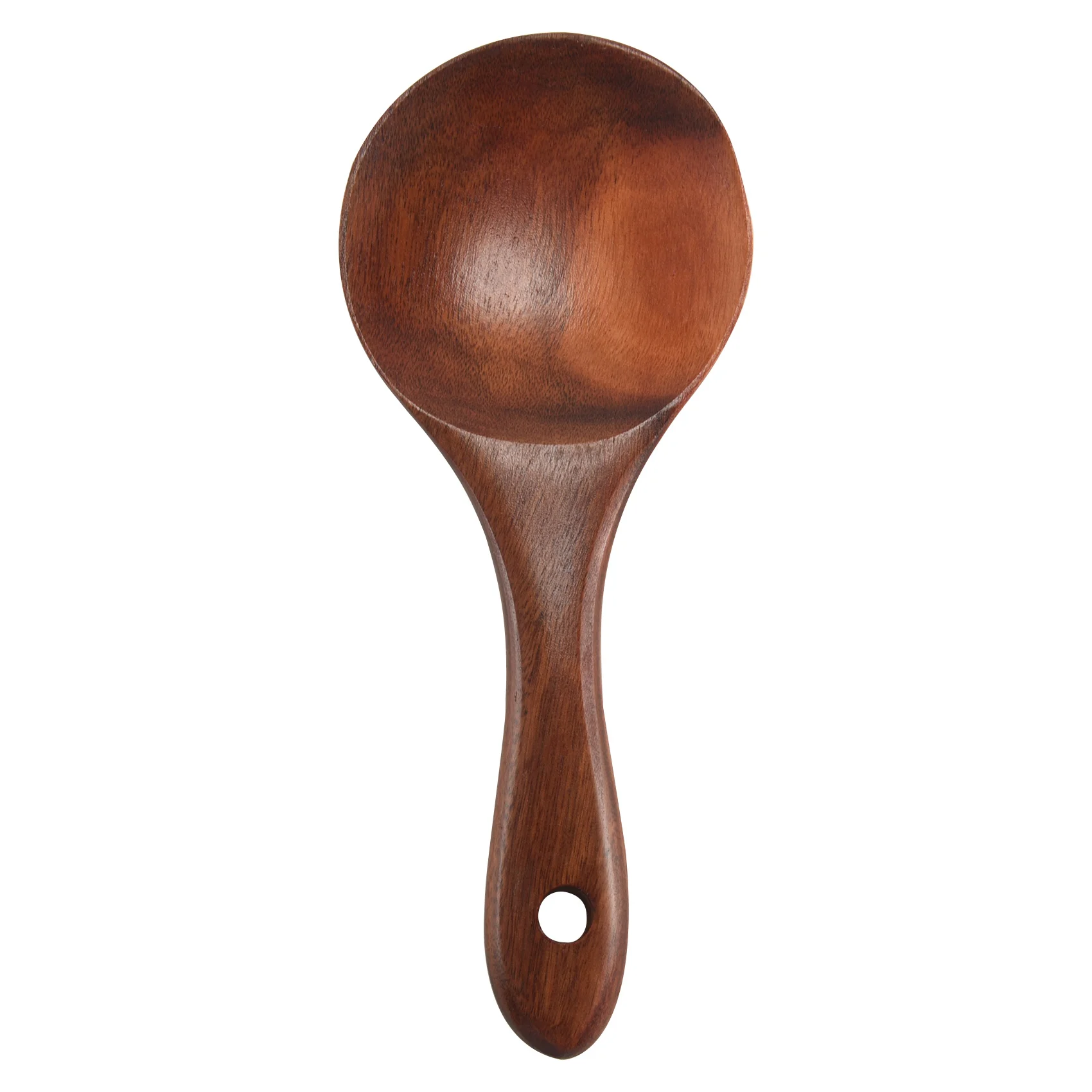 

Teak Wood Spoon Natural Solid Wood Rice Spoon Wooden Rice Paddle Serving Spoon Wooden Kitchen Utensils