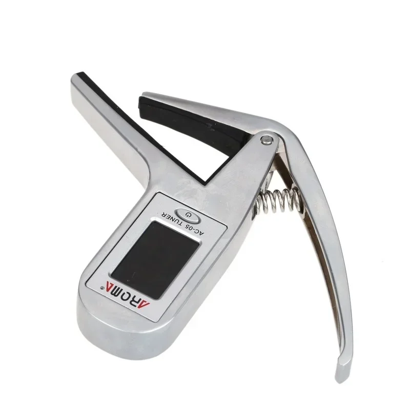 

2-в-1 хроматический многофункциональный универсальный портативный ароматический тюнер каподастр для бас-гитары AC-05