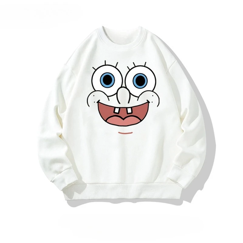 

Новая осенне-зимняя толстовка с круглым вырезом с принтом Губки Боб 2025 — это модная одежда для пар, подходящая как для мужчин и женщин.