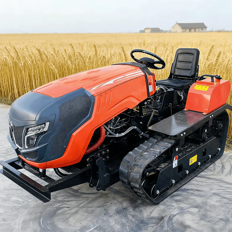 Customized 35 HP Tractor Tined Cultivator with Optional Excavator Bucket Full Terrain Cultivator Machine