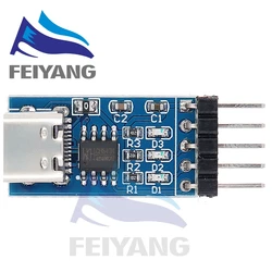 TYPE-C USB to TTL Serial Port CH340N Module CH340 DC 5V/3.3V Upgrade MCU Download Brush Line