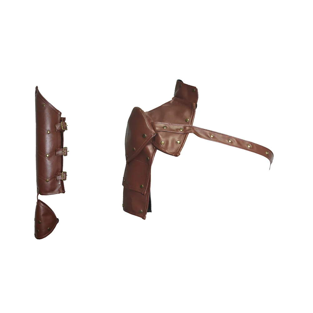 

2 Pcs Gothic Knives Hand Sleeves Halloween Costumes Split Cosplay Shawl Body Sculpting Outfit Cape Cloak