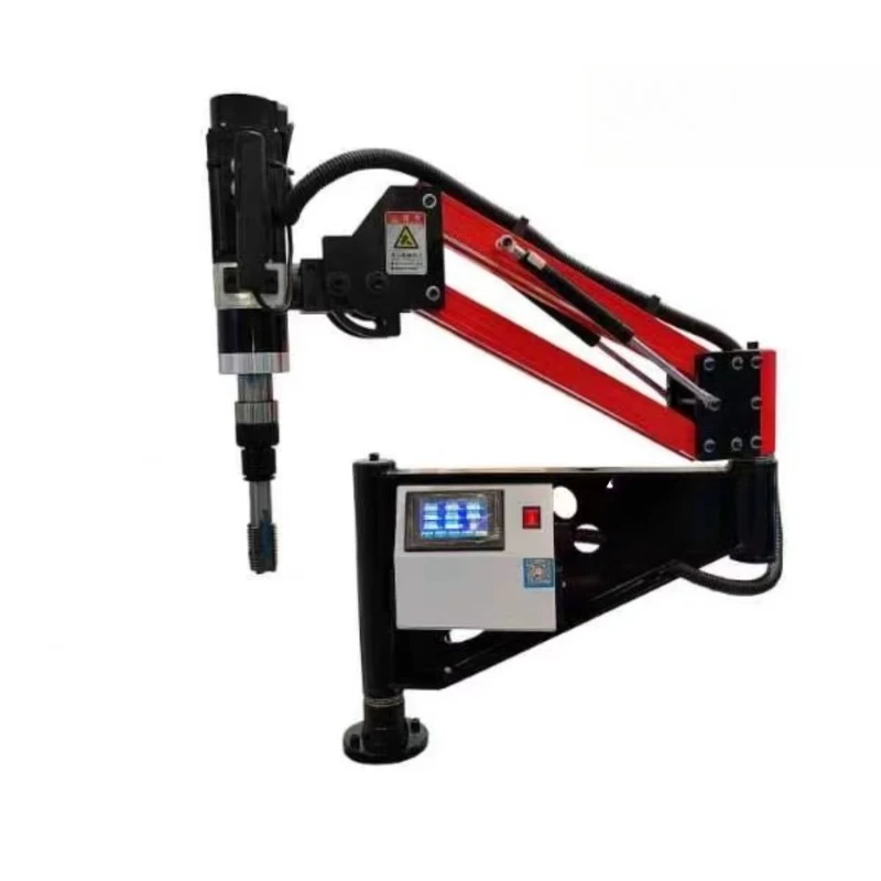 Triangular Weighted Type Automatic Flexible Arm Servo Electric Tapping Machine M6-M36 2000w 100rpm CNC Drilling Machine Provided