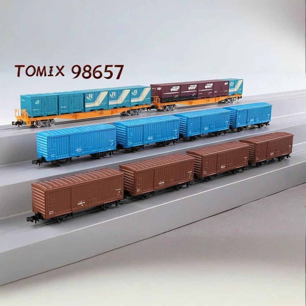 TOMIX N Scale 1/160 Model Train Set 98857 JR Tokaido Main Line Freight Train Set, 10-car Model Boys' Toy Gift
