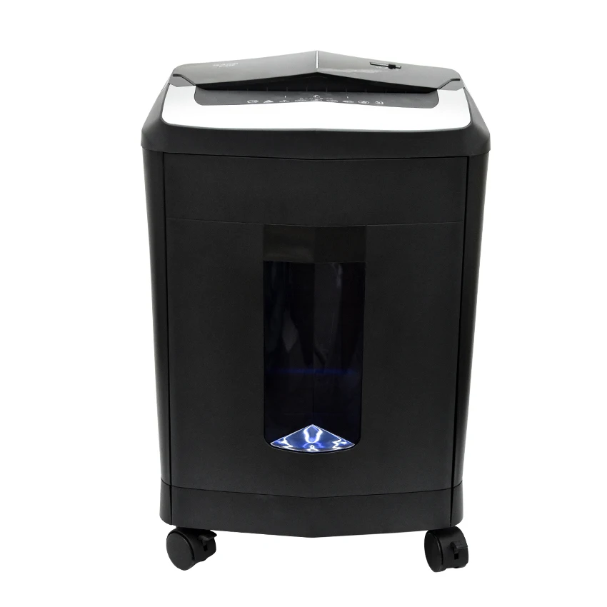 Paper Shredder Office Electric Mute Pulverizer 18L Mini Household Shredder Continuous Paper Breaking Machine 220V