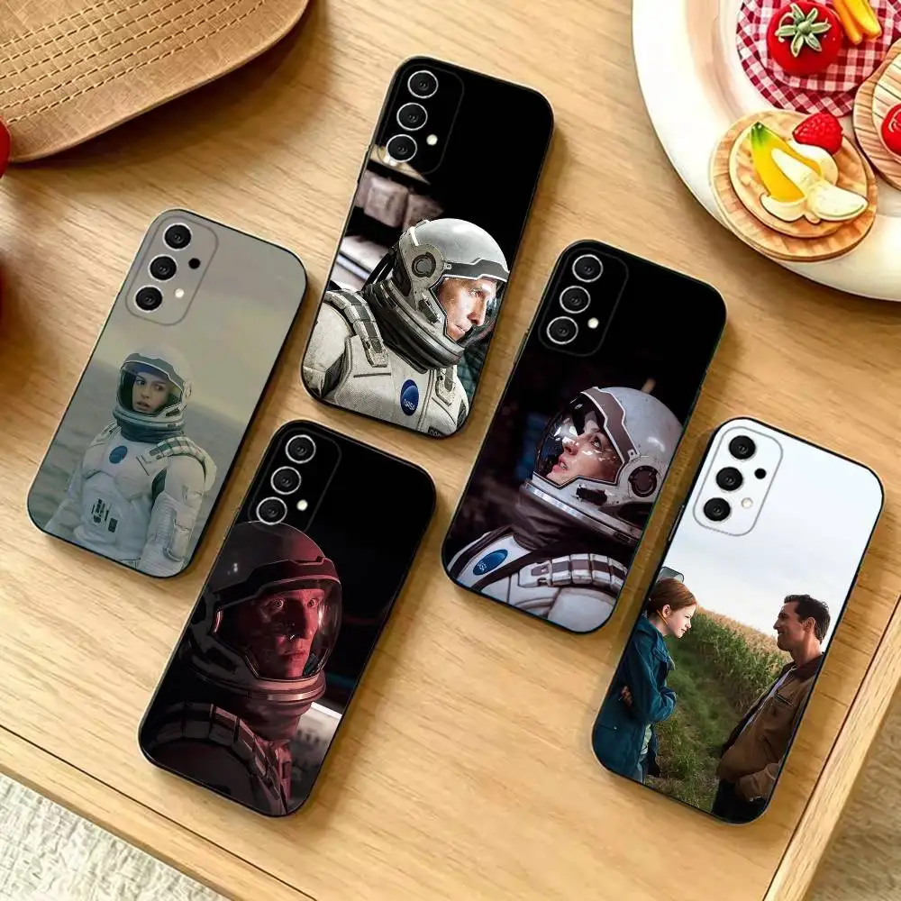 F-Film Interstellar Shockproof Black Cell Phone Cover, Fit for Samsung S20,S21,S22,S23,S24,S25,S26,Ultra,Plus,FE,Lite