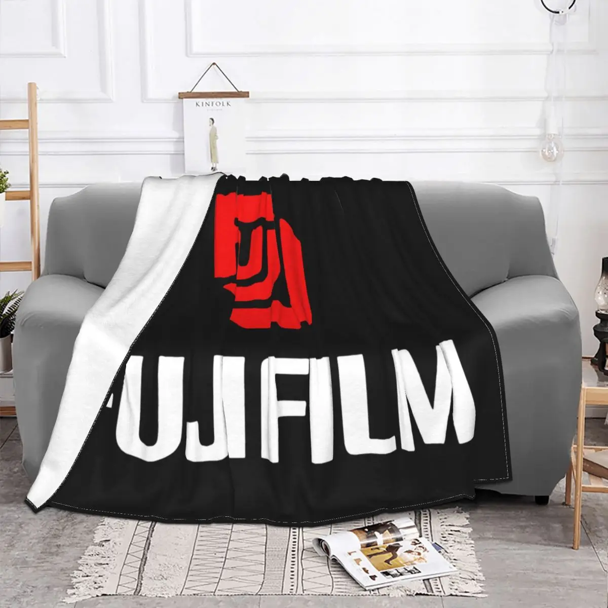 Fujifilm Fuji X Series Photography Photo Shoot Company Logo New Mens Us Throw Blanket