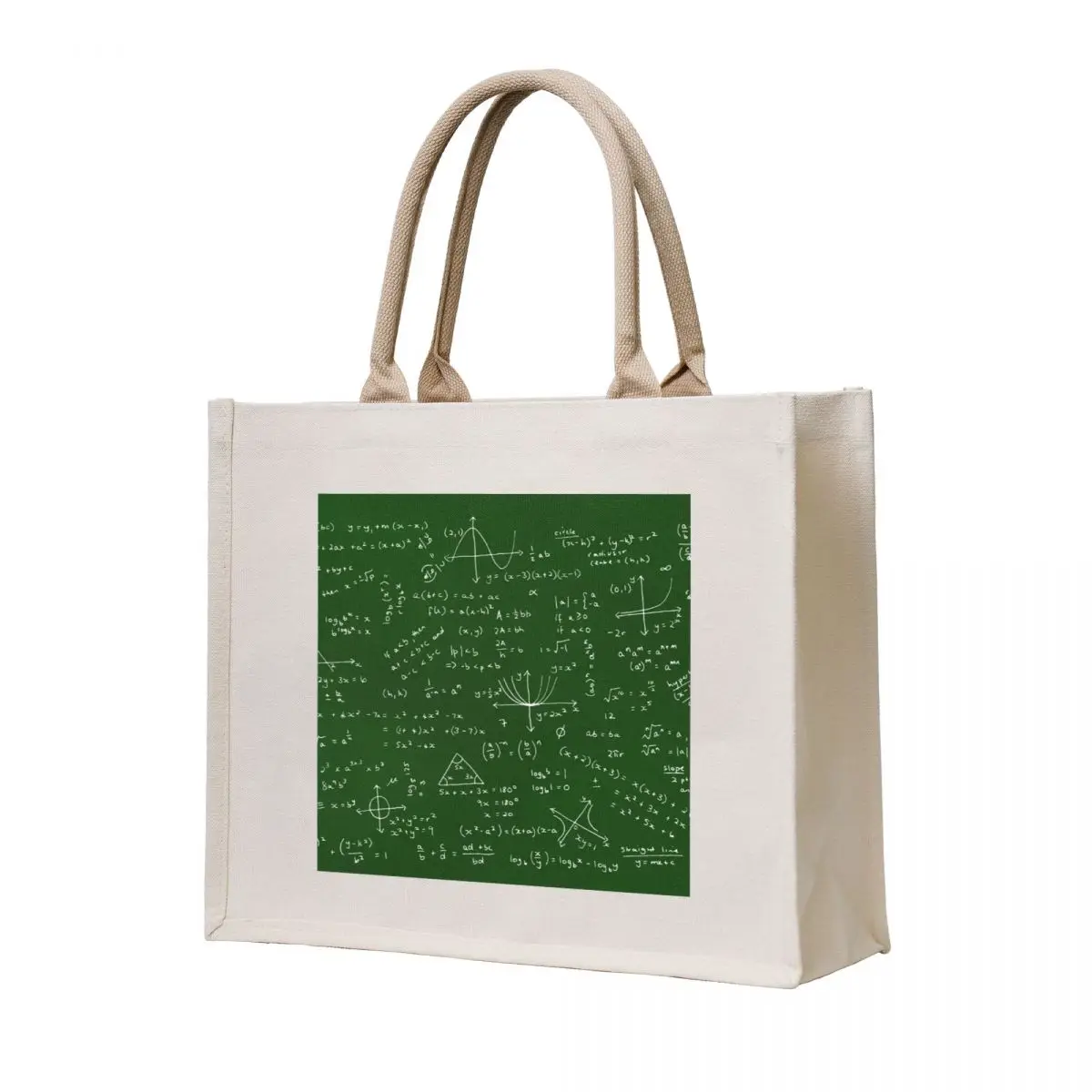 

Algebra Math Sheet Tote Bag Women's bag Woman shopper bag canvas tote bags tote woman