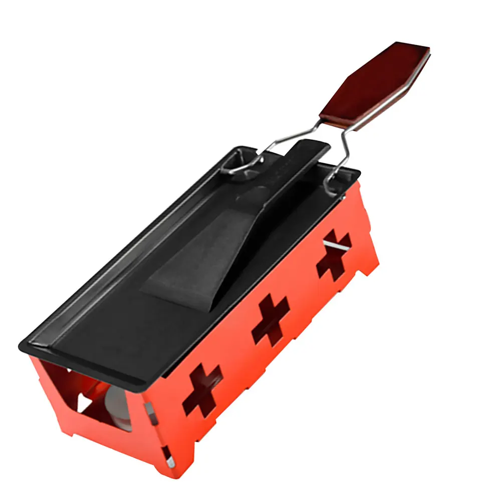 

Mini Baking Tray Set Heat Resistant Fondue Pan Camping Cookware Cheese Grill Non Stick Bakeware Kitchen Tool Vegetables Meat