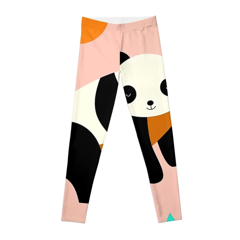 

Cute Panda Lazy Day Leggings Women's sports Clothing fitness Sports pants for Womens Leggings