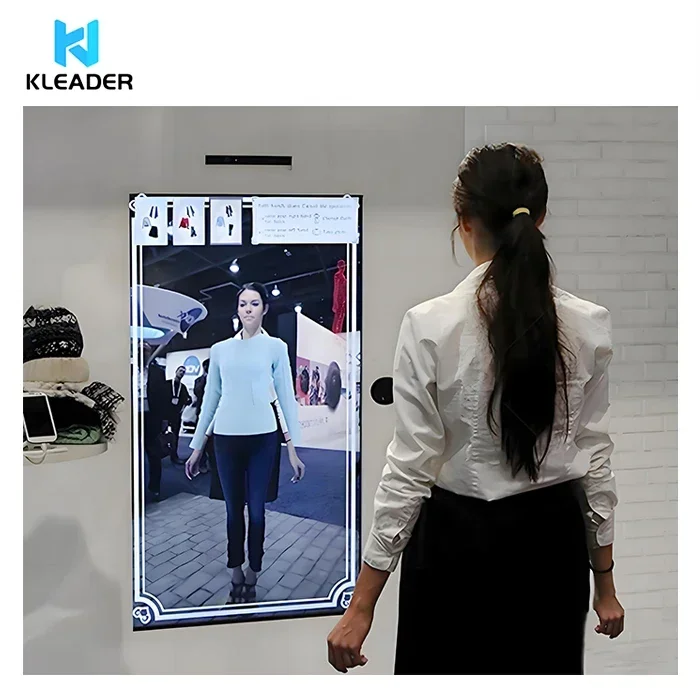 Virtual Fitting Room Magic 3D Mirror for Cloth Augmented Reality Interactive Dressing for Museum Smart Digital Signage Display