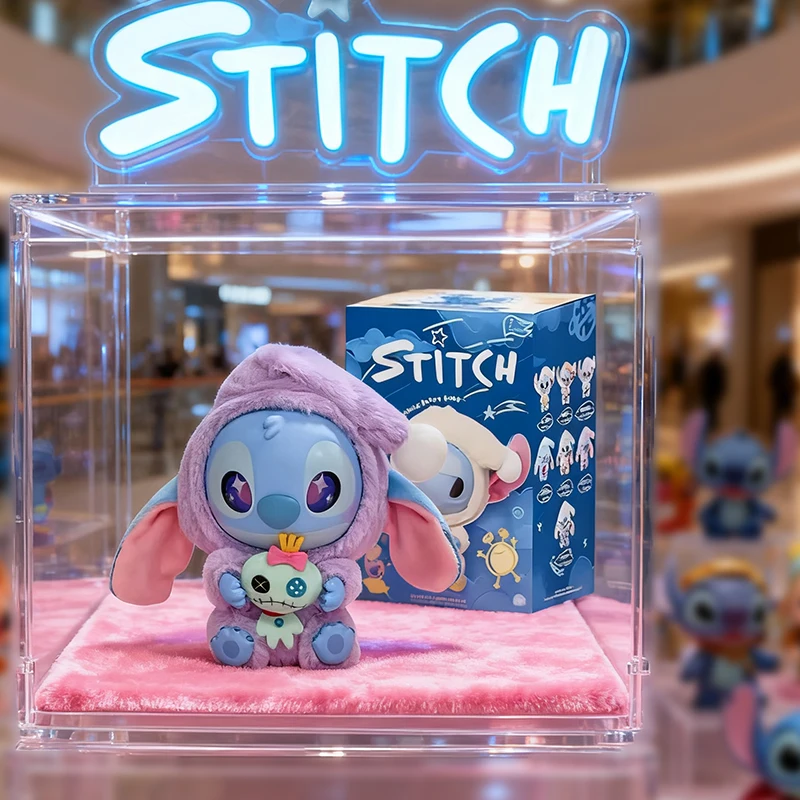 

Disney Stitch Eat Something Before Sleep слепая коробка плюшевая кукла кулон милая игрушка-сюрприз подарочная серия
