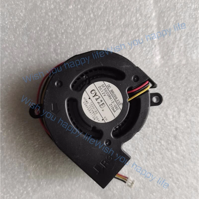 L... New for SF5020RH12-06E DC 12V 210MA 50x50x20mm 3 Lines Server Projector Fan