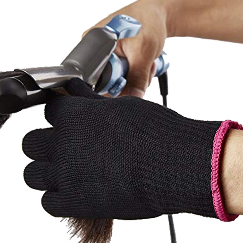 1 Stuk Dubbelzijdige Stijltang Permanent Curling Kappers Hittebestendige Vinger Handschoen Kapsalon Tools Thermische Styling Handschoenen