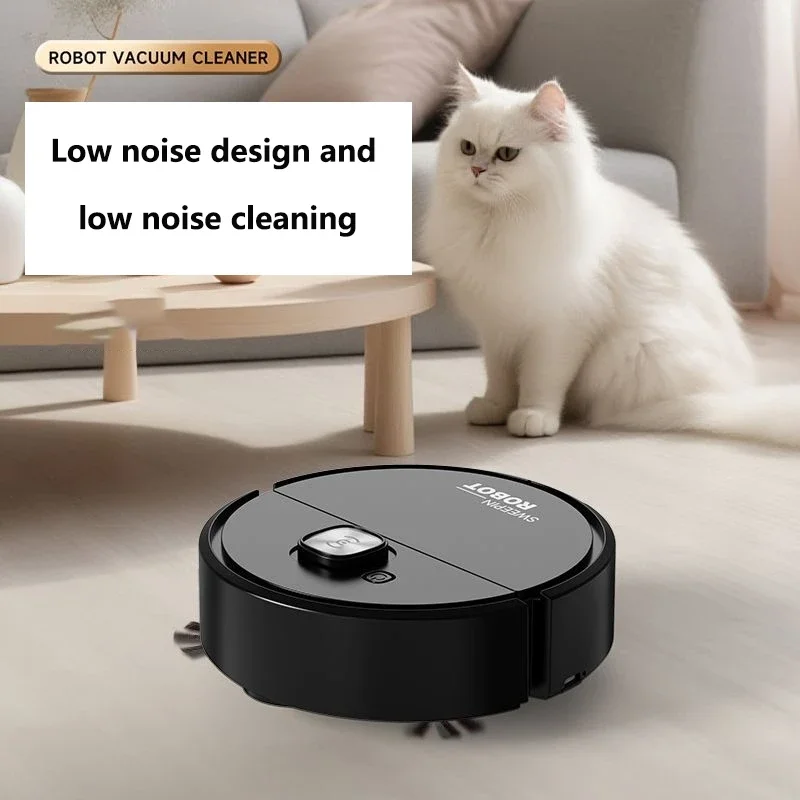 3-in-1 Low Noise Mini Sweeping Robot Intelligent Sweeping Integrated Fully Automatic Cleaning Sweeping Machine Appliance 2026