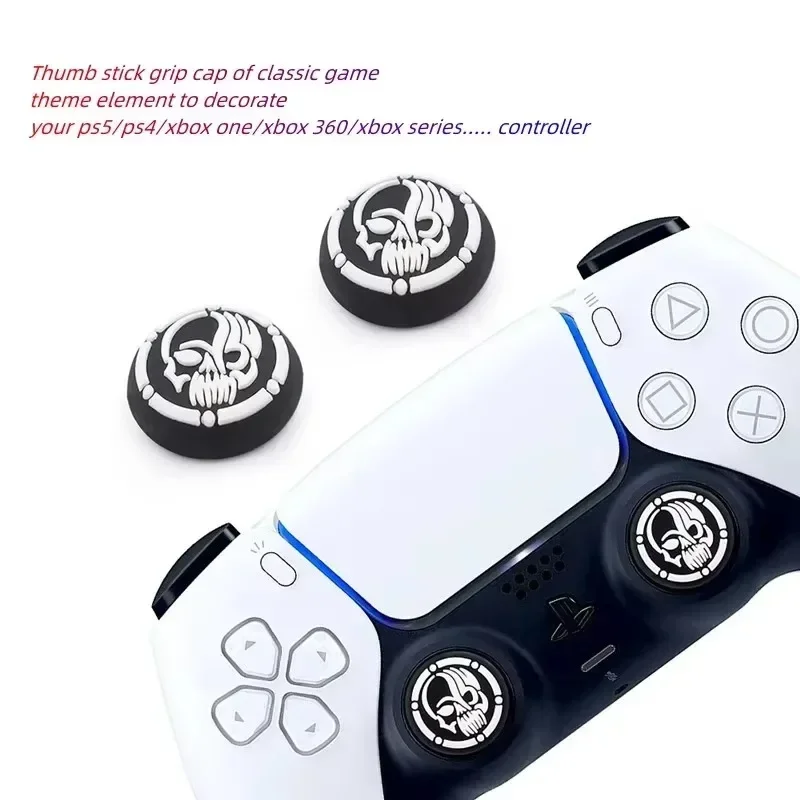 Silicone Thumb Grip Cap Cover For PS4 PS5 Playstation 5 Xbox Series XS Game Joystick Controller Accessories Thumbstick Grip Caps - view 2