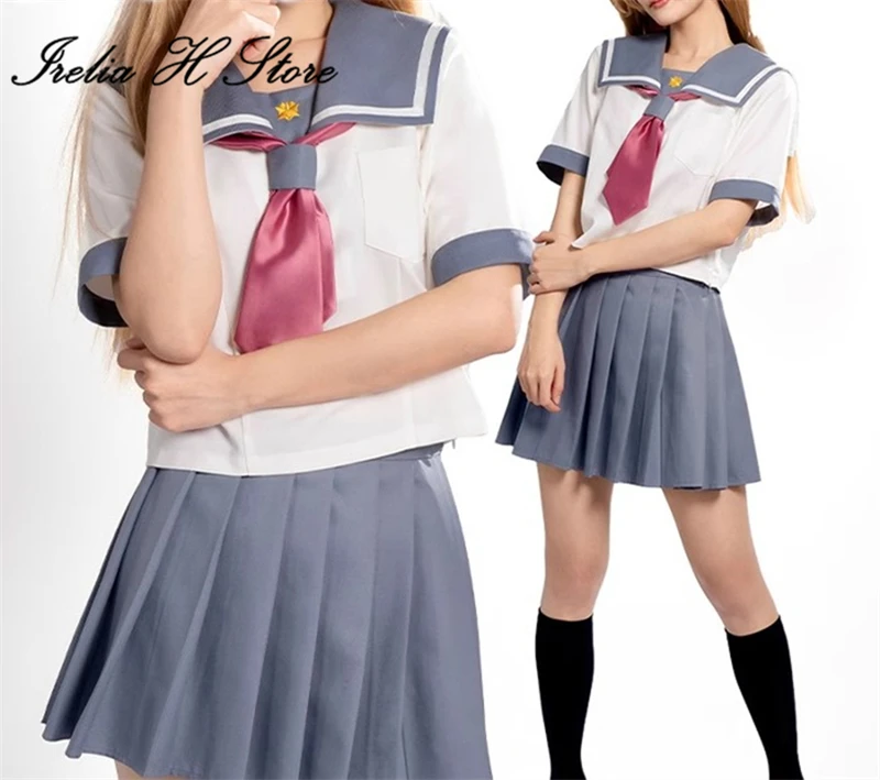 

Irelia H My Little Sister Can't Be This Cute! Kousaka kirino Cosplay Costume School Uniform jk shirt skirt Anime