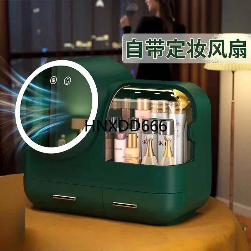 Refrigerator organizer box Secret lego storage and organization transparent plastic storage box bathroom  Modern makeup case - view 3