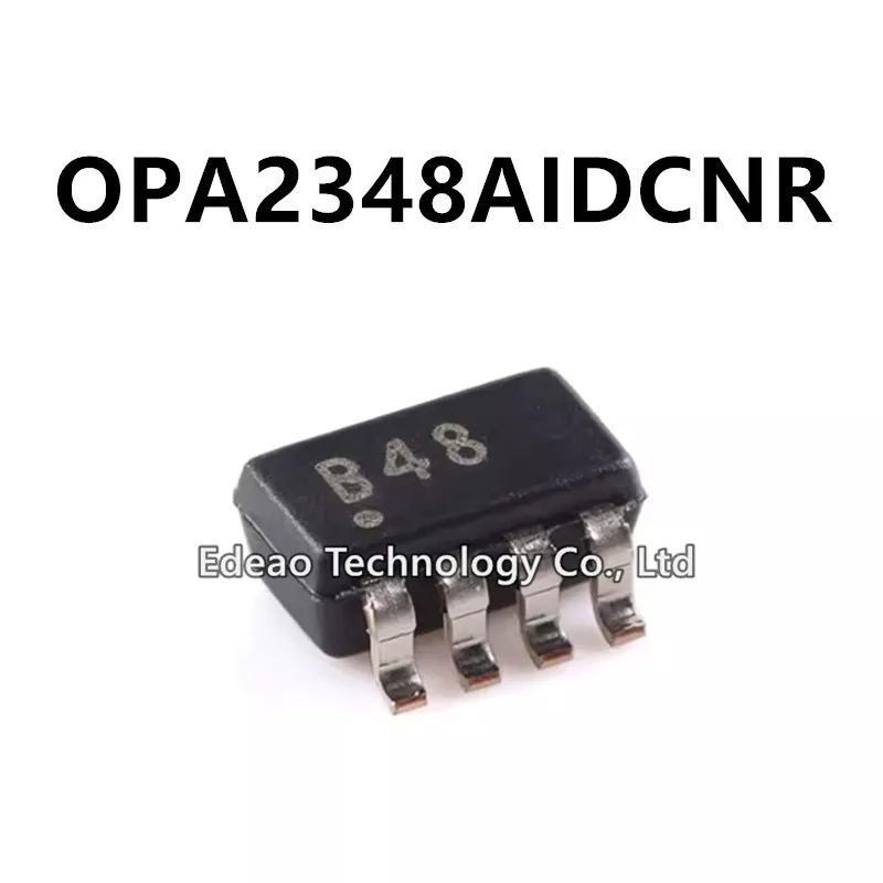 10-100PCS/lot NEW OPA2348AIDCNR SOT23-8 OPA2348AIDCNT OPA2348AIDCN OPA2348A OPA2348 SMD Marking:B48