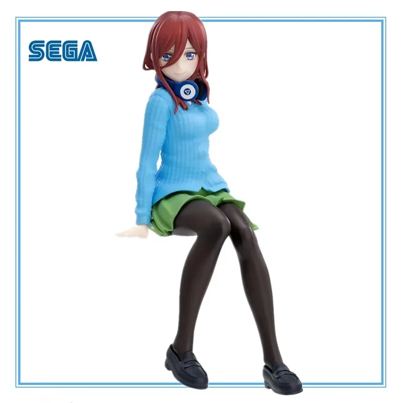 

In Stock Original SEGA Nakano Miku Roomwear Ver. Noodle Stopper Figure The Quintessential Quintuplets Anime Model Toys Gifts