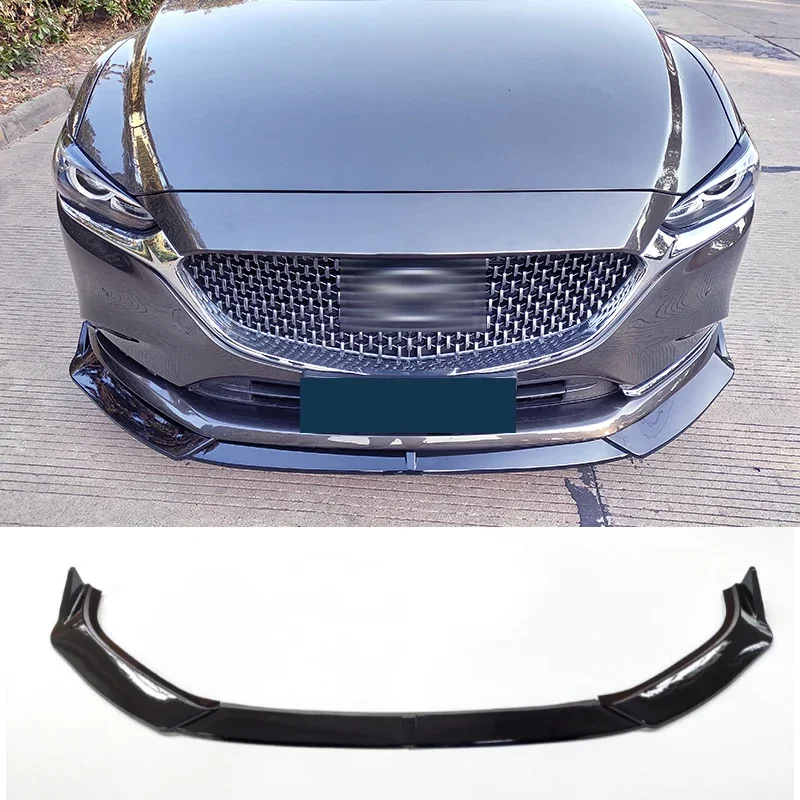 

Front Splitter for Mazda 6 Atenza 2020 2021 Bumper Lip Diffuser Spoiler Body Kit Protector Plate Decorative Strip Shovel